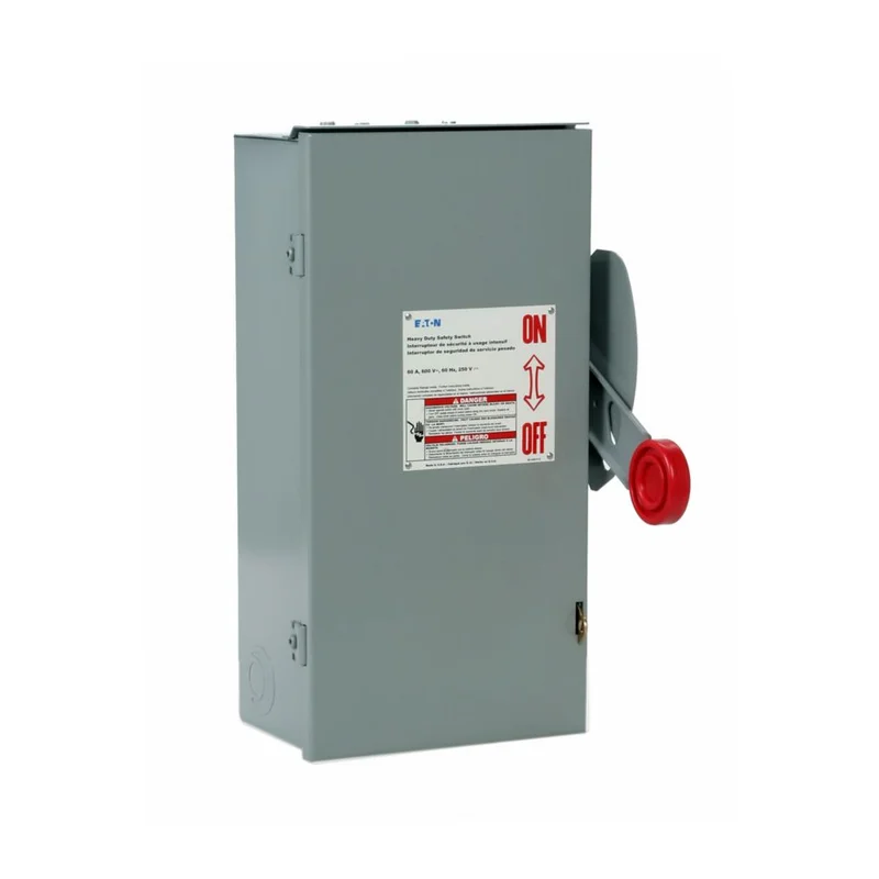 60A 600VAC 250VDC 200KAIC Panel Heavy Duty Safety Switch  DH362NRK