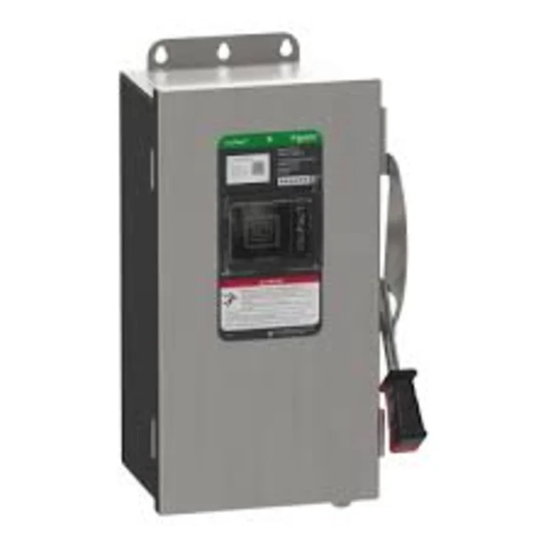 60A 600VDC 3 Pole Stainless Steel Heavy Duty Safety Switch VHU362SSGL