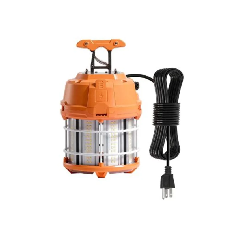 60W LED Temporary Work Area Light Water-Resistant 8,200 Lumens High Brightness 5000K Daylight