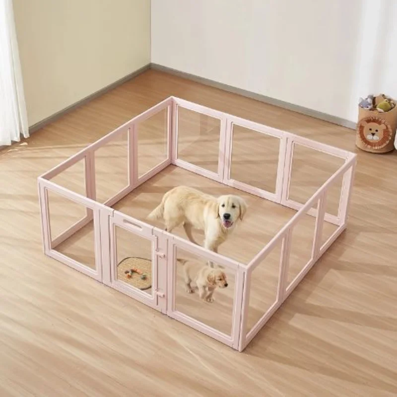 60x59x23 In Dog Whelping Box with Windows & Door Lock Easy to Clean for Pets