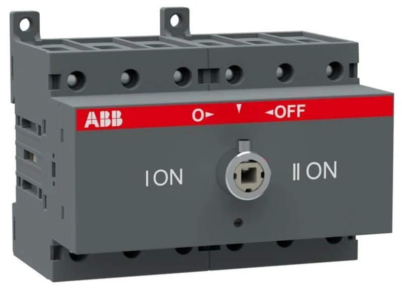 63A 750VAC Panel Non Fusible Change Over Switch OT63F3C