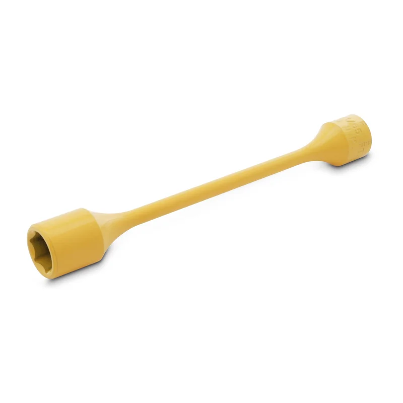 65 ft-lbs. 1/2" Drive 3/4" (19mm) Wheel Torque Socket - Yellow