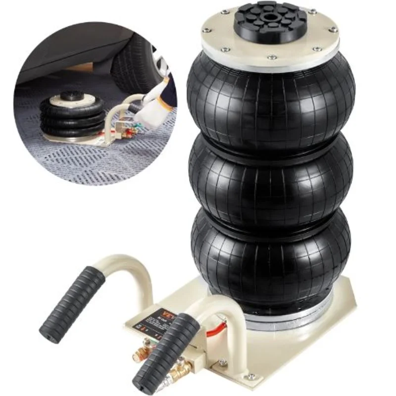 6600 lbs Triple Bag Air Jack for Cars Garages Repair ZG-G2