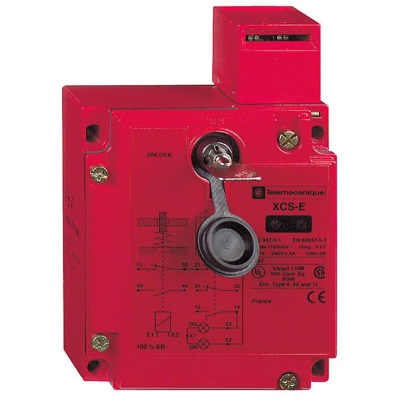 6A Red Metal Safety Interlock Switch XCSE7312