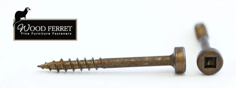 7-11X1-1/2 WoodFerret Square Drive Pan Head Screw