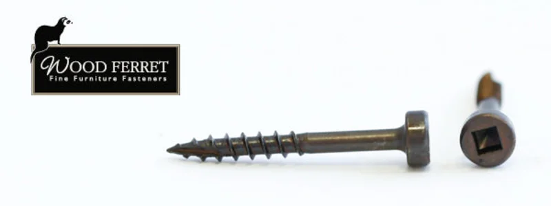 7-11X1-1/4 WoodFerret Square Drive Pan Head Screw