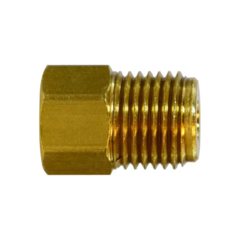 7/16 Inch Male Inverted Flared 1/4 Inch Female Inverted Flared Dual Master Cylinder Adapter 12214