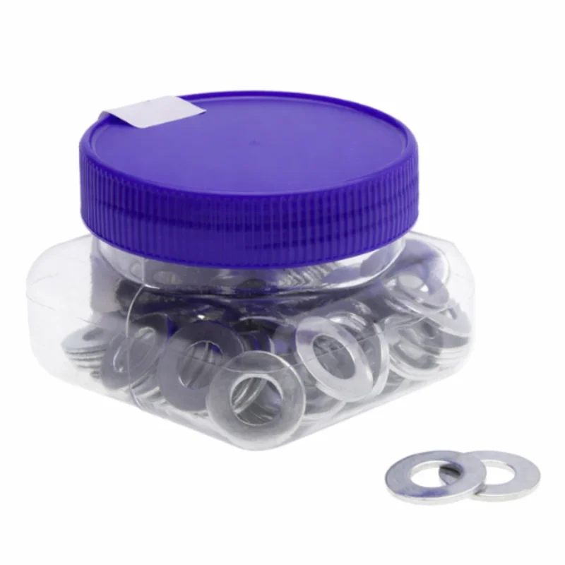 7/16 Inch Outer Diameter Heavy Duty Wrought Flat Washer for Secure Fastening JSW71 (Pack of 100)