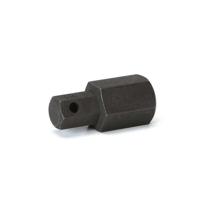 7/16" Male Hex Drive Impact Hex Bit 17mm