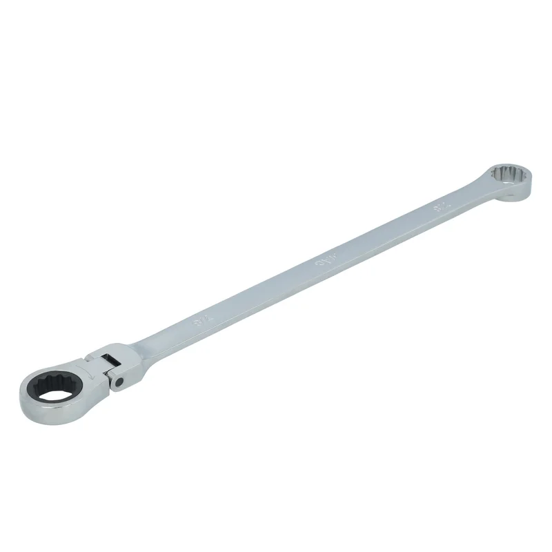 7/8" XL Double Box Flex Head Ratcheting Wrench - 12-PT.