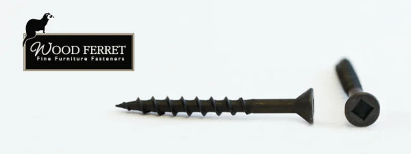 7-8X1-1/2 WoodFerret Square Drive Flat Head Screw