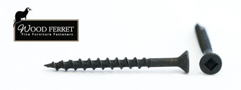 7-8X1-3/4 WoodFerret Square Drive Flat Head Screw