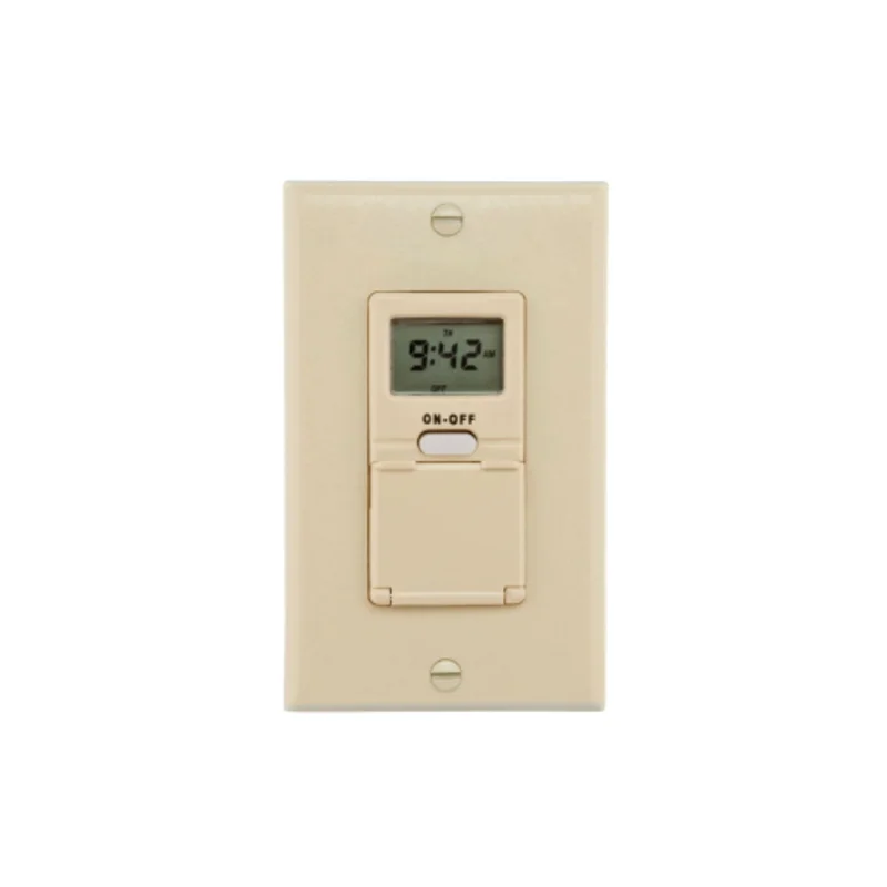 7 Day Ivory Digital Timer With Battery WE7000Y