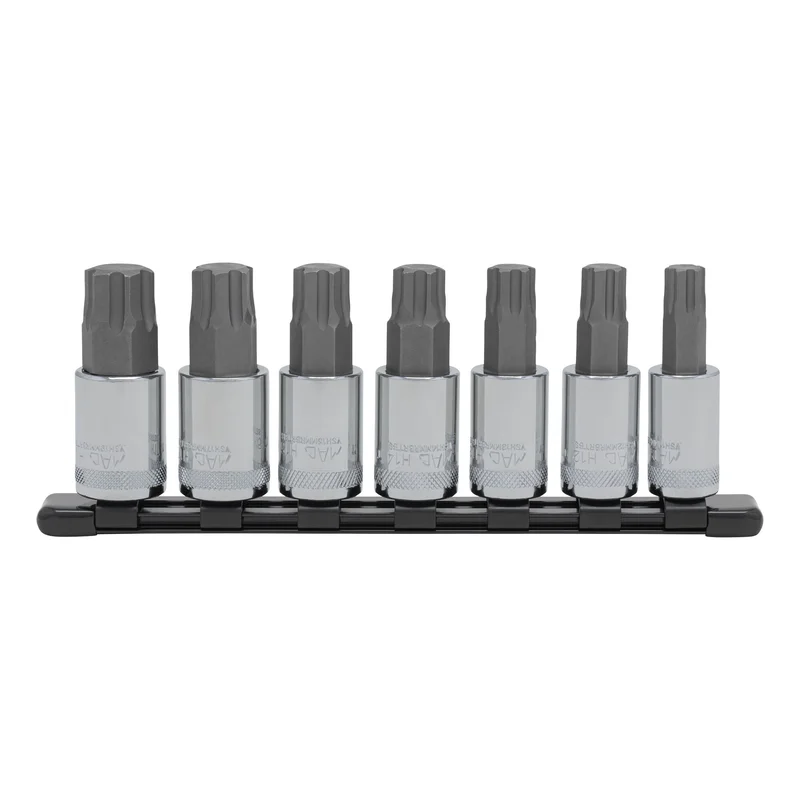 7-PC. 1/2" Drive R.B.R.T. Short SAE Hex Socket Set
