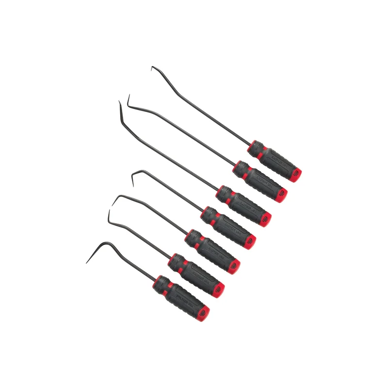 7-PC. Mac-Grip Radiator Pick Set - Red