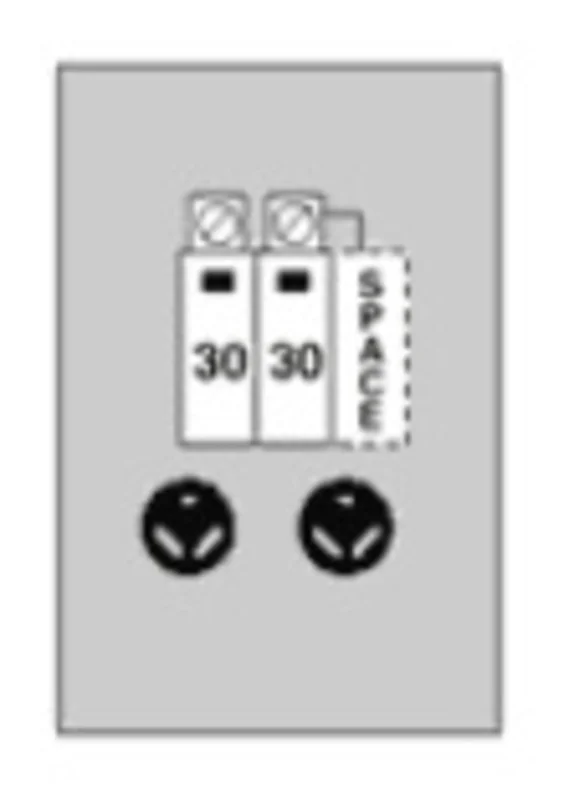 70A 240V NEMA 3R Surface Unmetered Temporary Power Outlets U061C