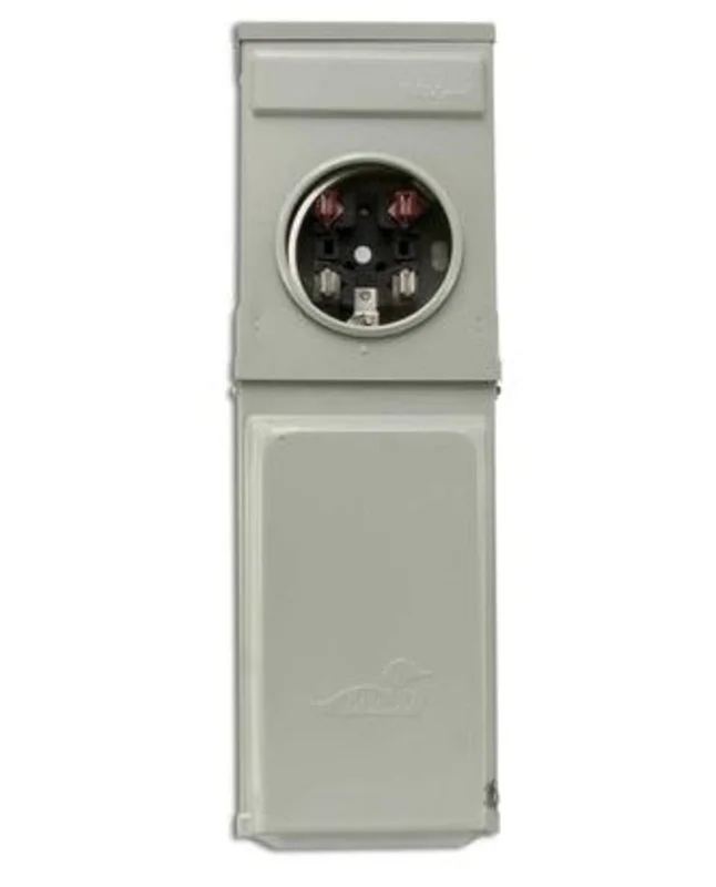 70A 240VAC NEMA 3R Pedestal Metered Temporary Power Distribution Panel M055GP6033
