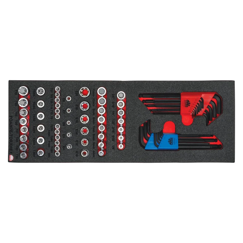 73-PC. TORX Hex Foam Set