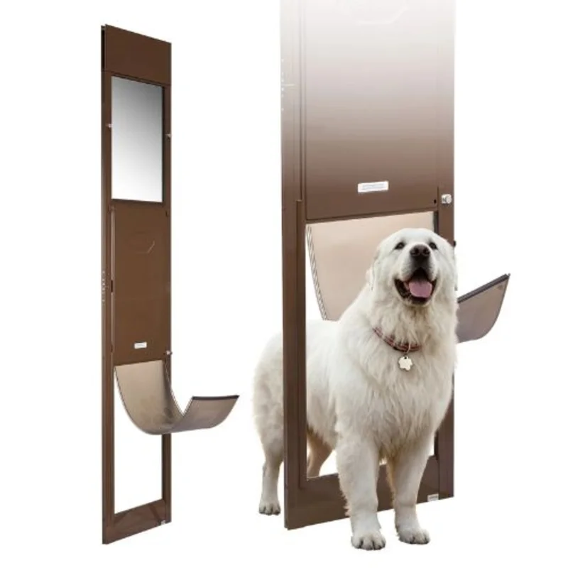 75-81 In Dog Door for Sliding Glass Door Adjustable Height  for Renters