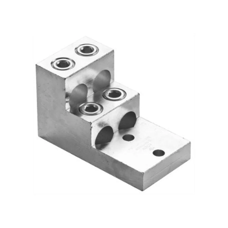 750 MCM1/0 AWG 4 Port Mechanical Aluminum Lug for Electrical Panelboards Bulk Box 90926B (Pack of 24)