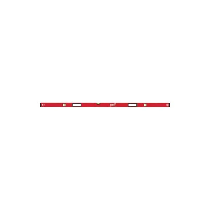 78 Inch Magnetic Construction Box Beam Level Red MLBXM78