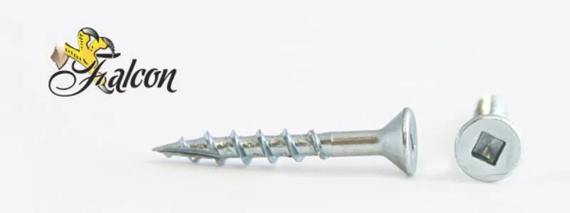 8-8X1-1/4 Falcon Square Drive Flat Head Screw