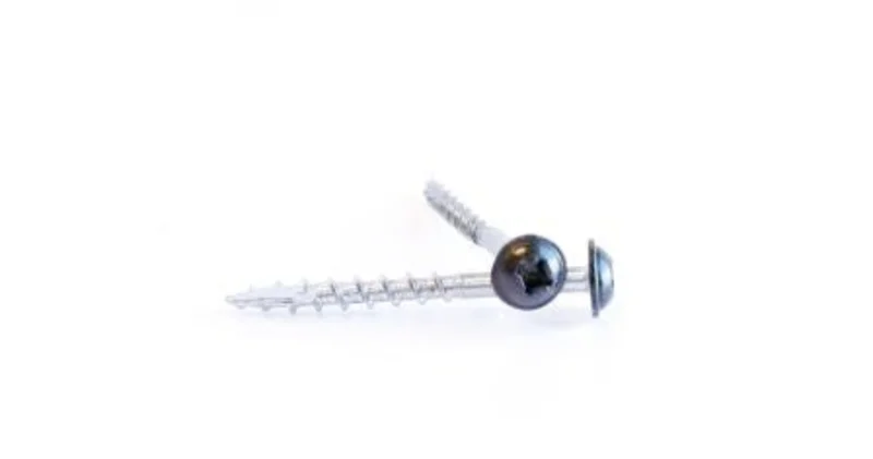 8-8X1-3/4 Combo Drive Round Washer Head Screw Black