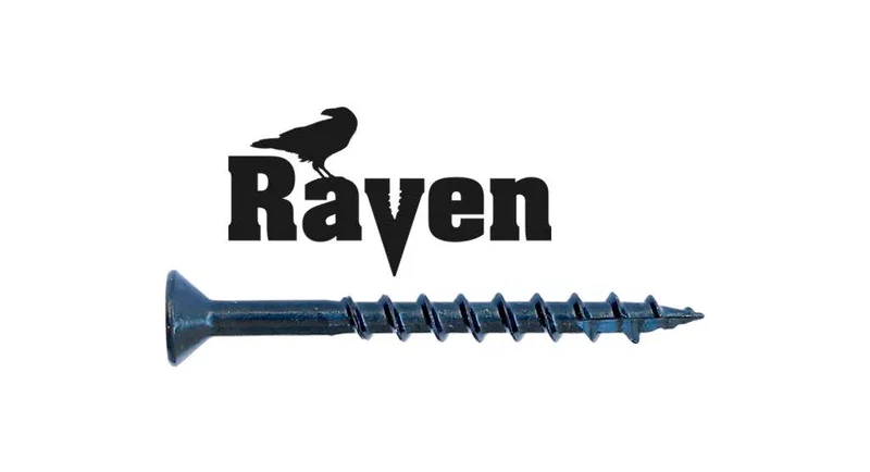 8-8X1-3/4 Raven Combo Drive Flat Head Hinge Screw