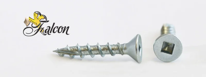 8-8X1 Falcon Square Drive Flat Head Screw