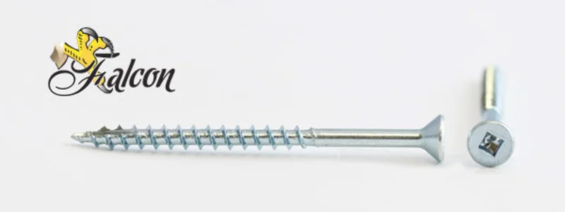8-8X2-1/2 Falcon Square Drive Flat Head Screw