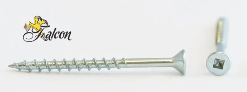 8-8X2-1/4 Falcon Square Drive Flat Head Screw