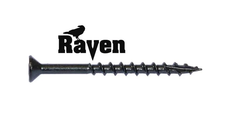 8-8X2 Raven Combo Drive Flat Head Hinge Screw