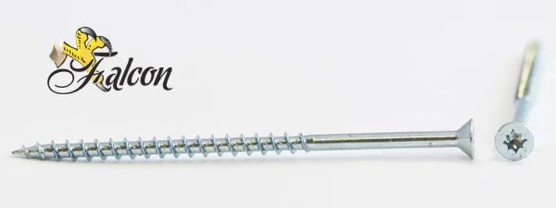 8-8X3-1/2 Falcon Square Drive Flat Head Screw