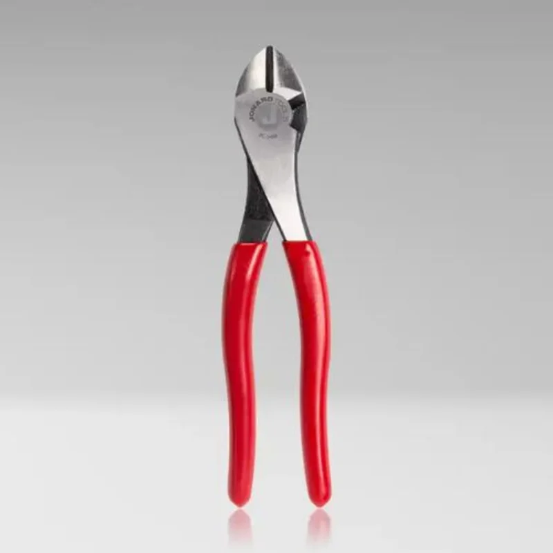 8" Angled Head High Leverage Diagonal Cutting Pliers JIC-2488 (Pack of 2)