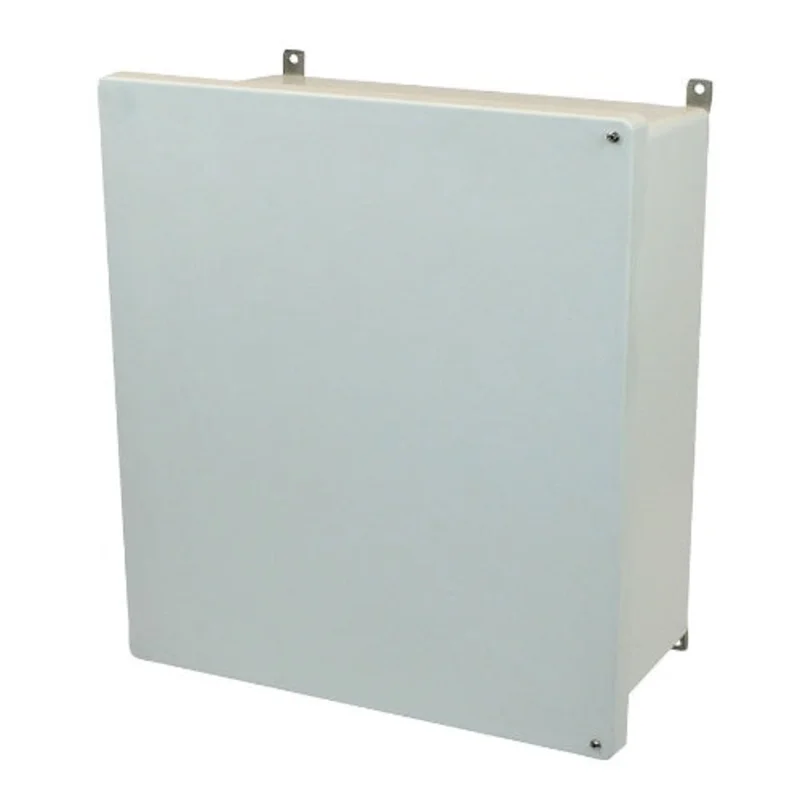 8 Inch Depth Grey Polyester Junction Box Enclosure AM1868H