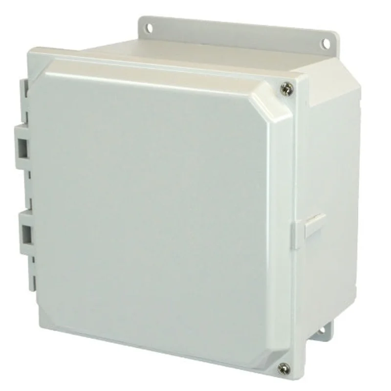 8 Inch Height JIC Size Polycarbonate Wall Mount Enclosure AMP884HF