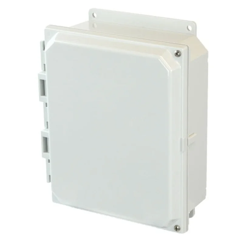 8 Inch Width Wall Mount JIC Size Polycarbonate Enclosure AMP1082HF