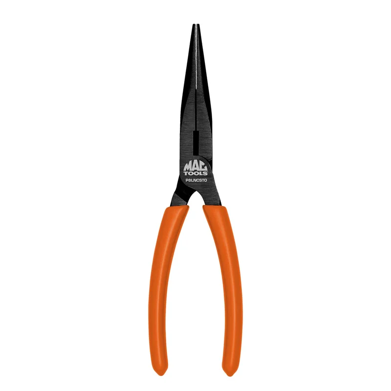 8" Long-Nose C.S.T. Pliers With Cutter HI-VIZ Orange