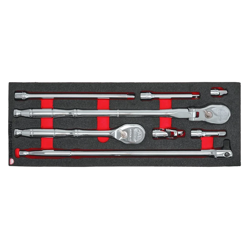 8-PC. 1/2" Drive Tool Foam Set