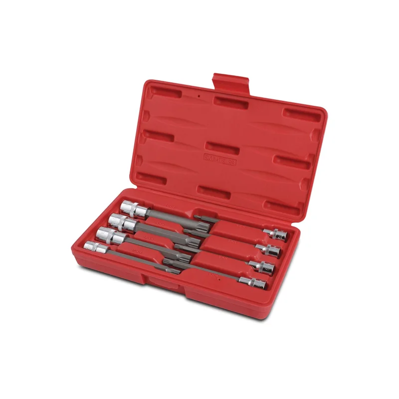8-PC. Long Metric Triple-Square Driver Set