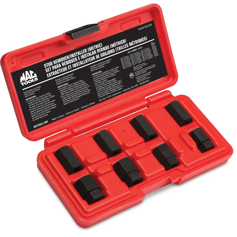 8-PC. Metric Stud Remover/Installer Set