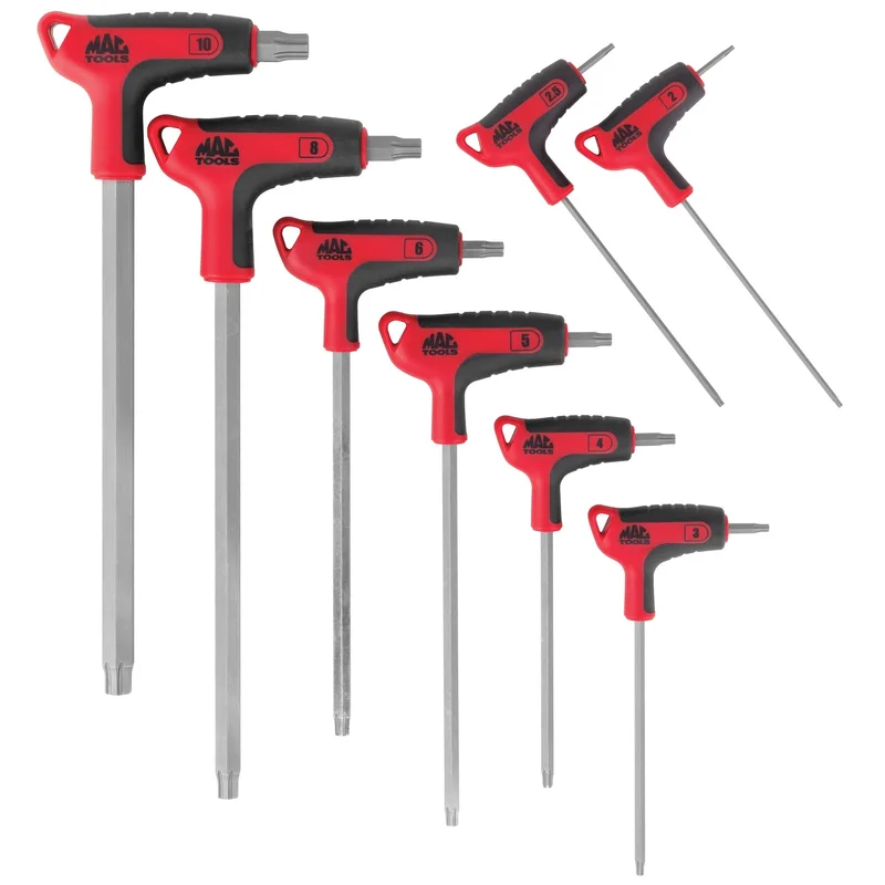 8-PC. R.B.R.T. Metric T-Handle Hex Key Set