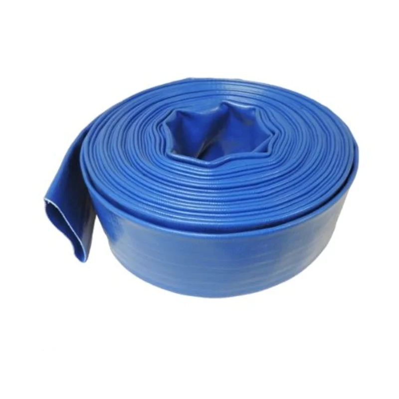 8" x 50FT Blue 6 Bar Heavy Duty Lay Flat Discharge Hose