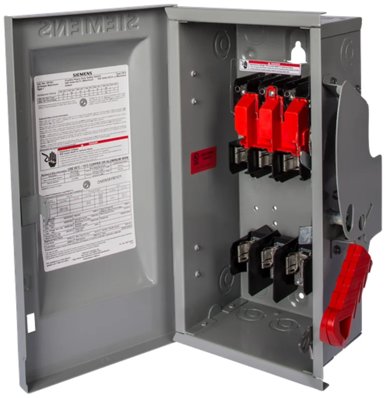 800A 250VDC Fusible Heavy Duty Safety Switch HF367R