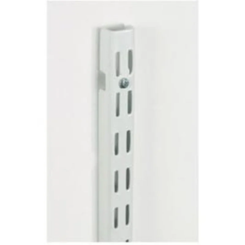 84-In. White Wall Shelf Track