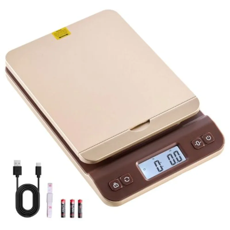 88 lbs Digital Shipping Postal Scale for Home and Office Use Battery Included
