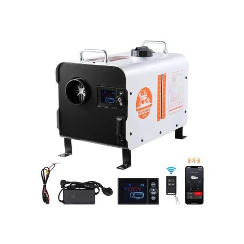 8KW Portable Multi Purpose 12V/24V Diesel Space Heater System for Vehicles and Outdoors