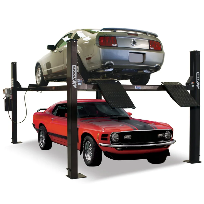 9,000-Lbs. Capacity Home Storage Four-Post Lift