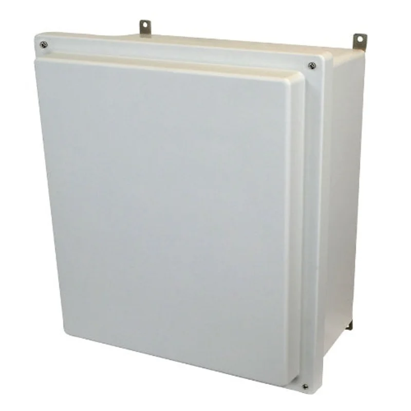 9.75 Inch Depth AM-R Series JIC Size Fiberglass Enclosure AM1868R