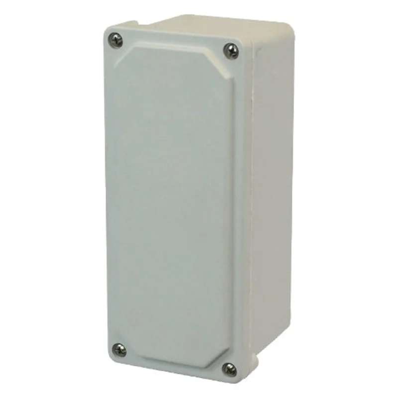 9 Inch Height NEMA 4X Solid Polyester Fiberglass Wall Mount Electrical Enclosure Junction Box AM943SF